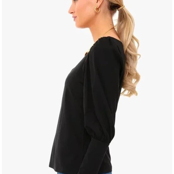 Pomander Place | Riley Scoop Neck | Black | XXL - Picture 2 of 4